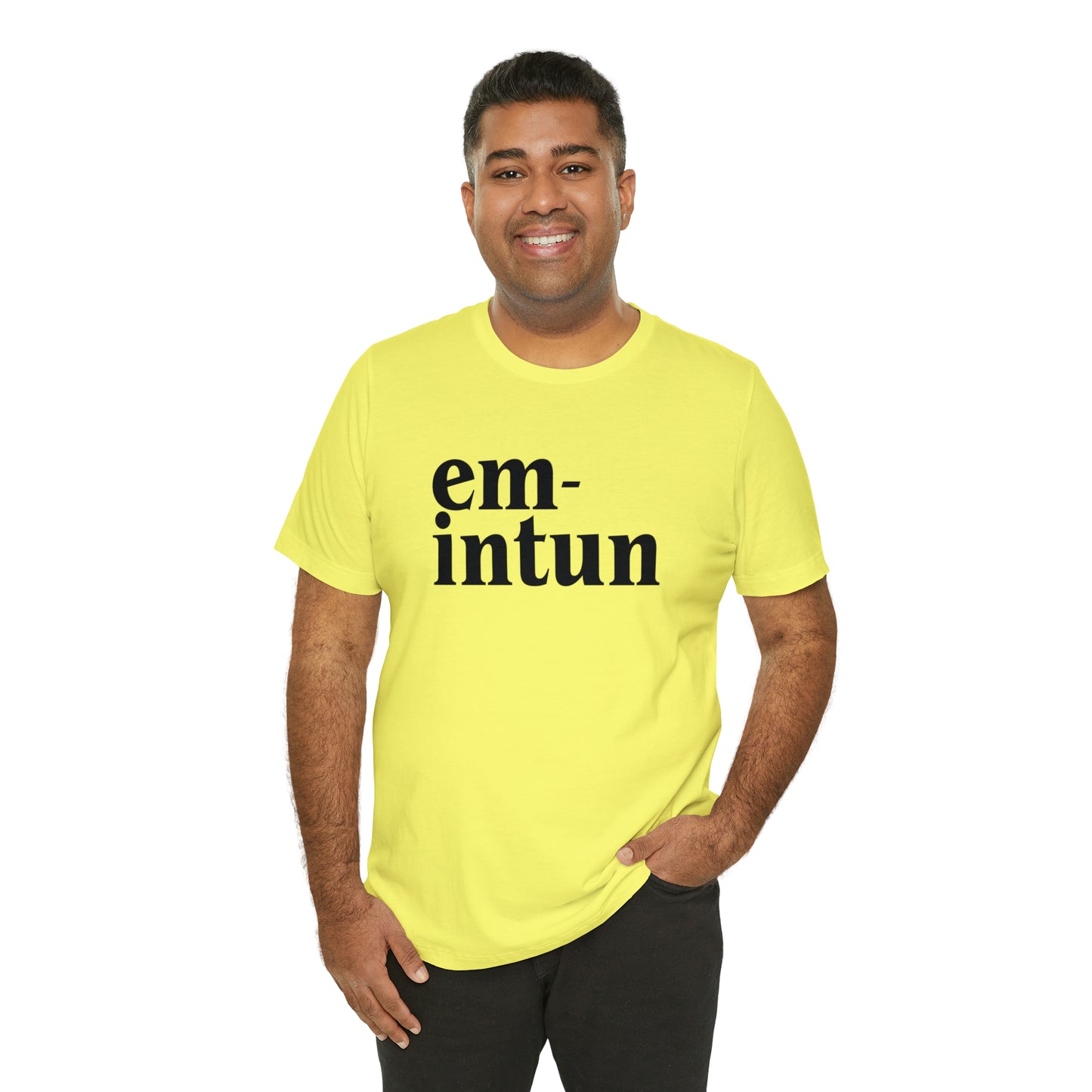 Authentic Emintun Collection - Unisex Jersey Short Sleeve Tee