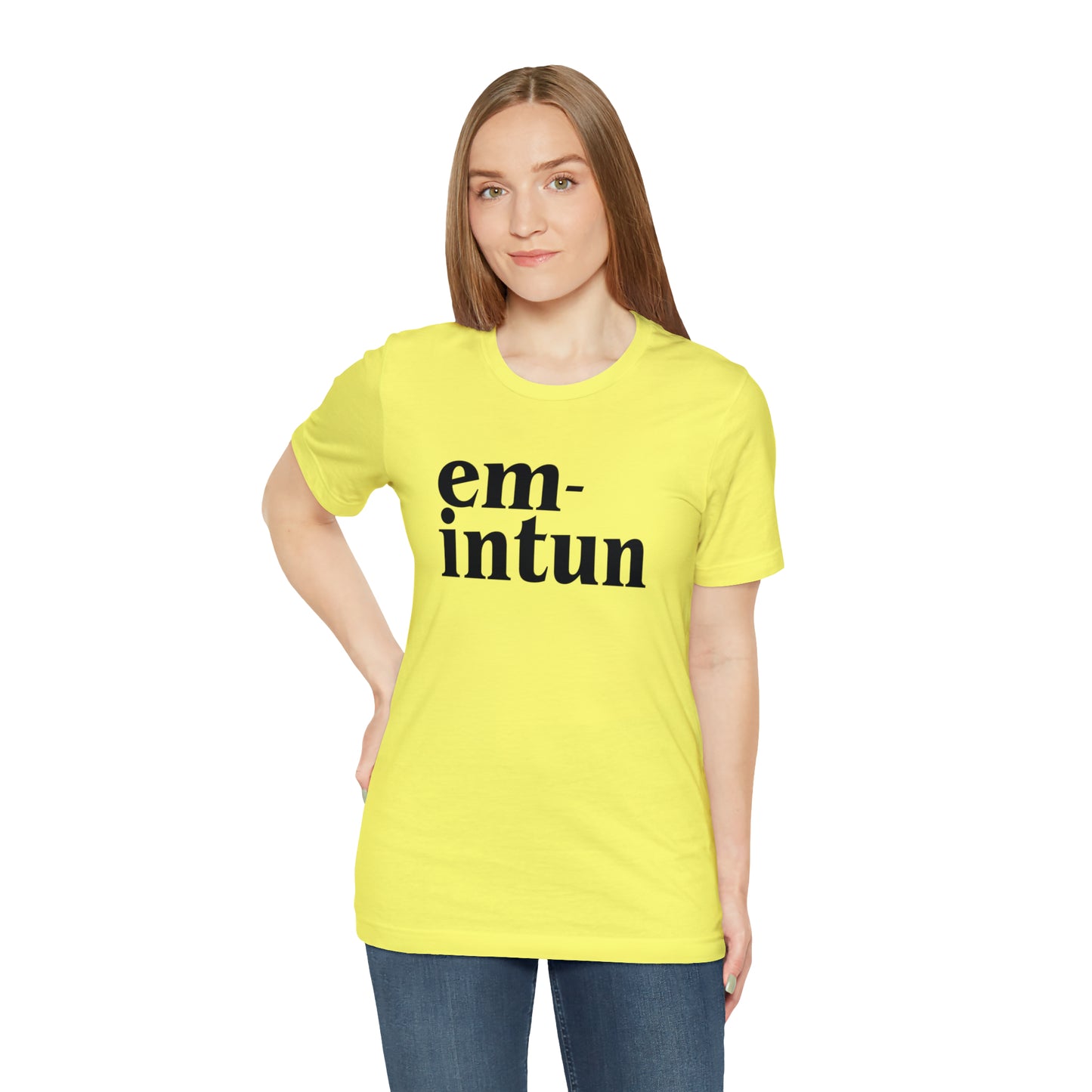 Authentic Emintun Collection - Unisex Jersey Short Sleeve Tee