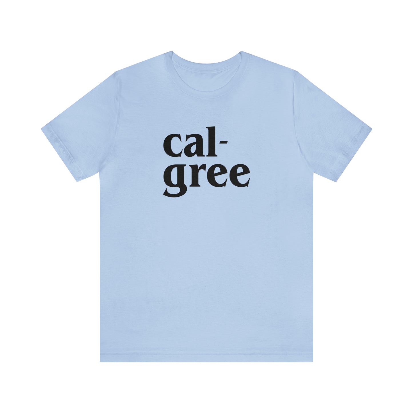 Classic Calgree Collection - Unisex Jersey Short Sleeve Tee