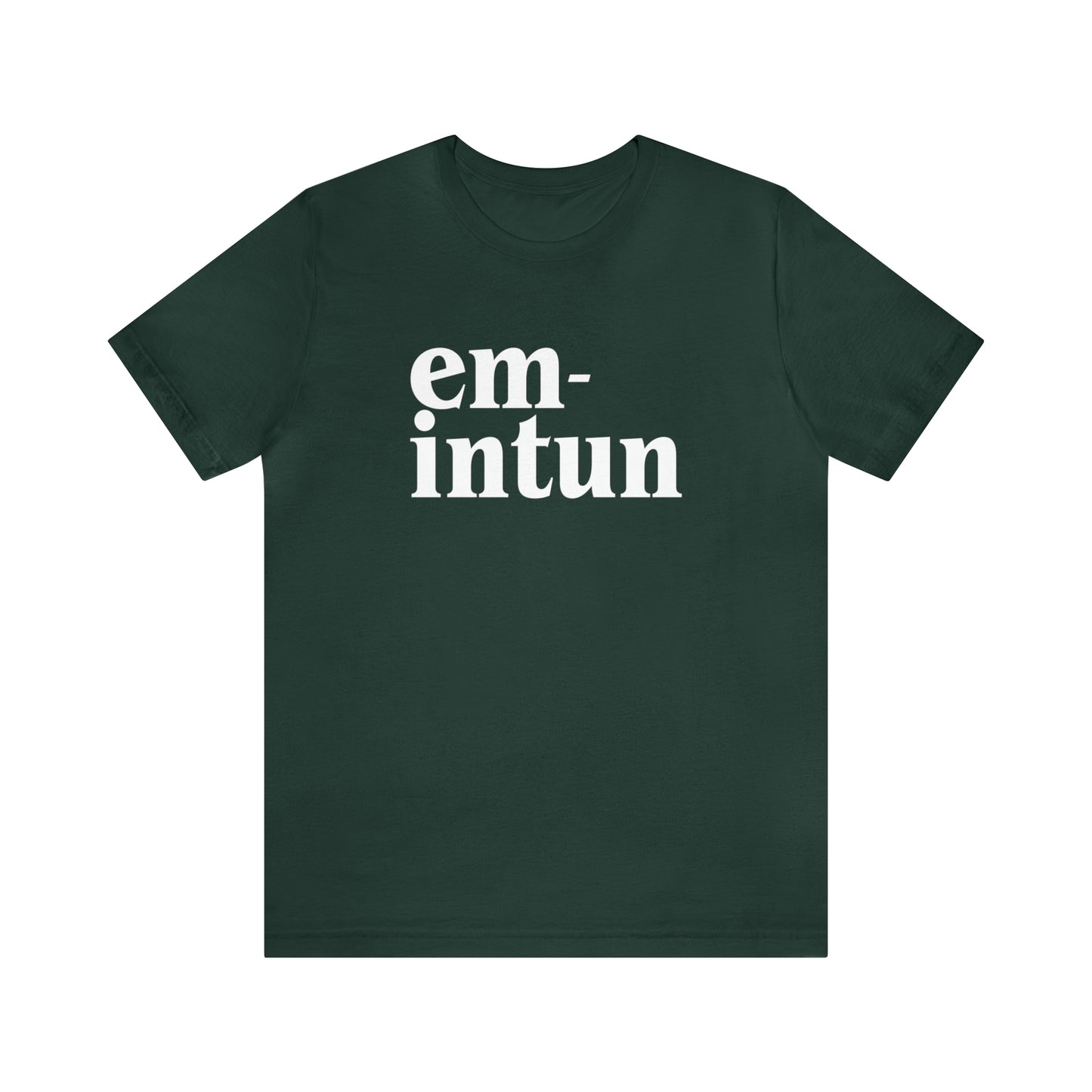 Authentic Emintun Collection - Unisex Jersey Short Sleeve Tee