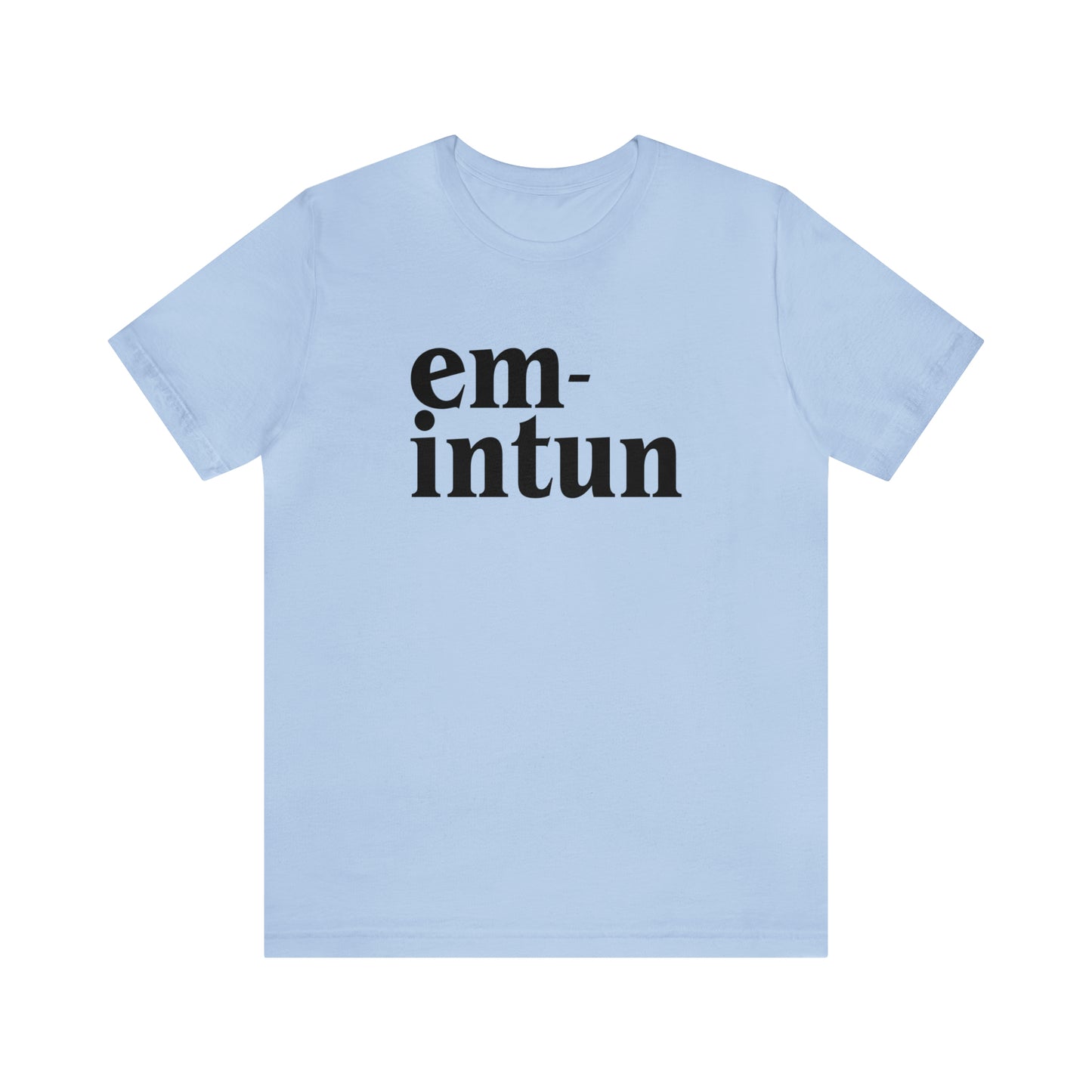 Authentic Emintun Collection - Unisex Jersey Short Sleeve Tee
