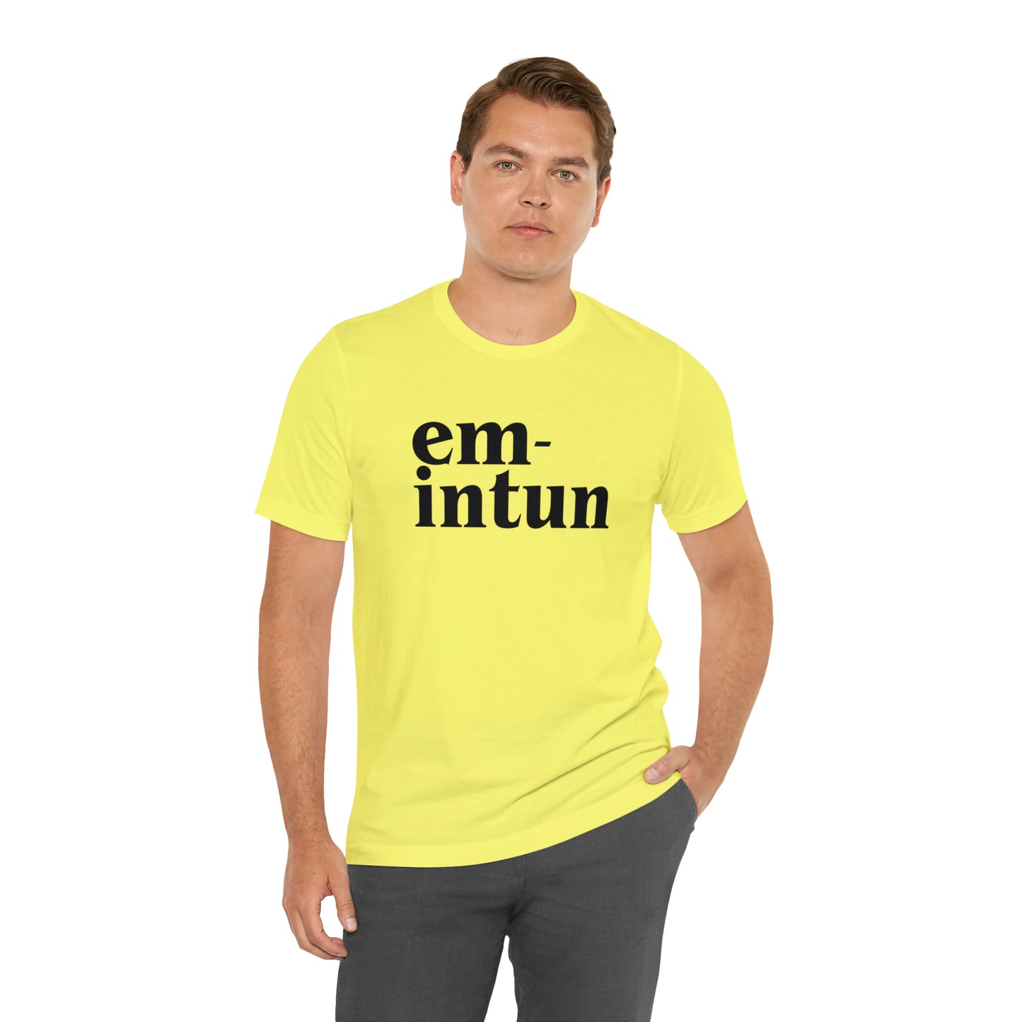 Authentic Emintun Collection - Unisex Jersey Short Sleeve Tee
