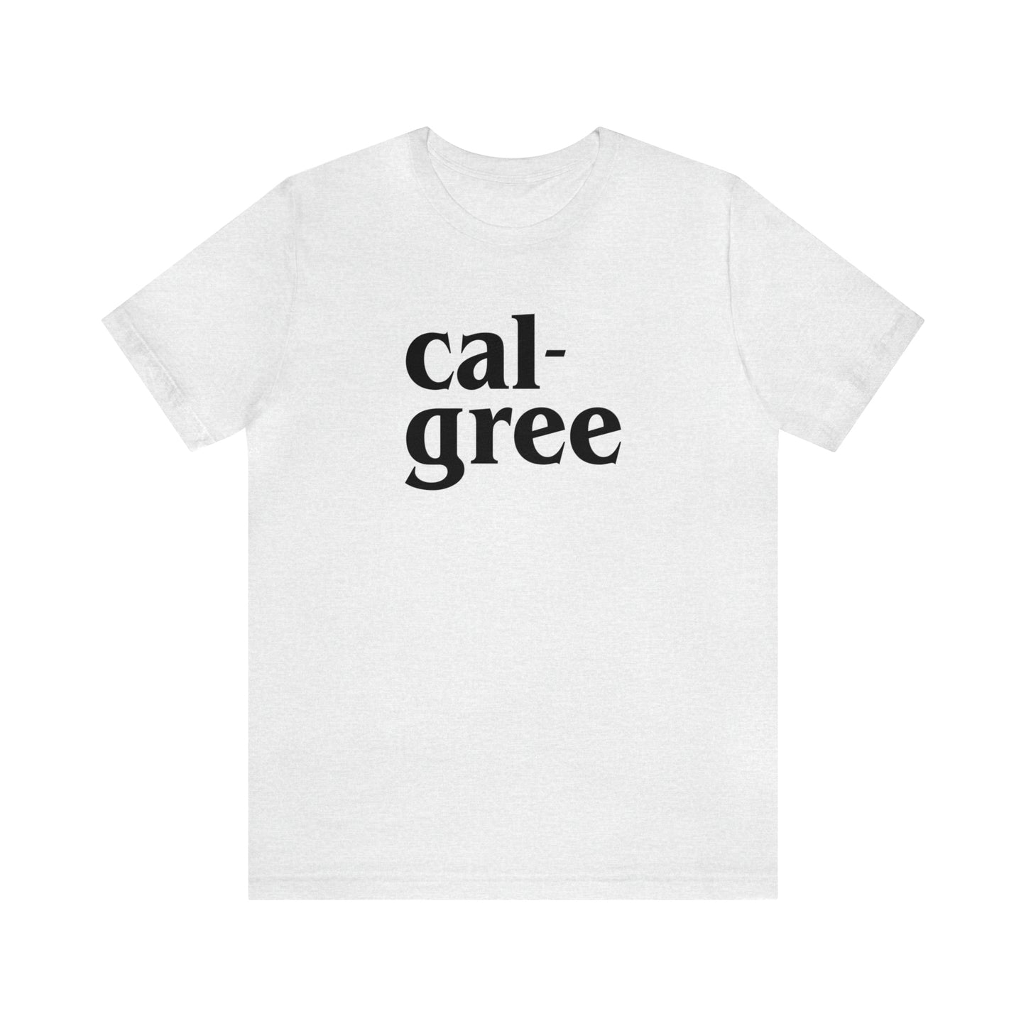 Classic Calgree Collection - Unisex Jersey Short Sleeve Tee
