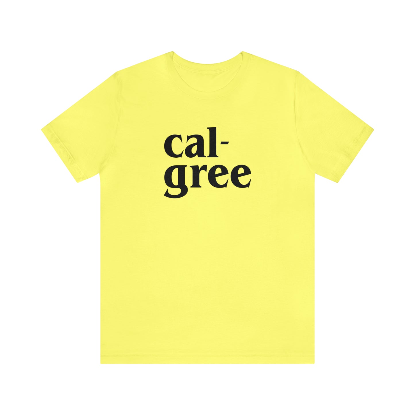 Classic Calgree Collection - Unisex Jersey Short Sleeve Tee