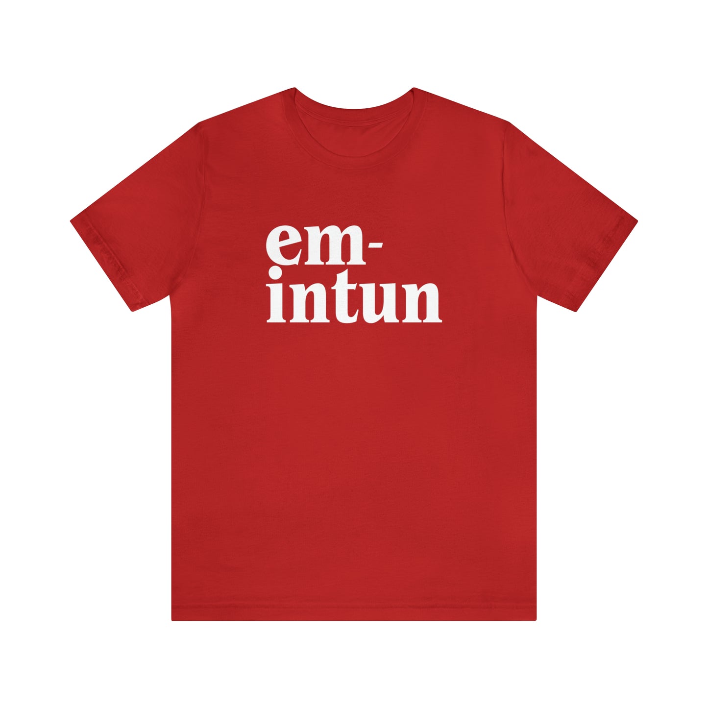 Authentic Emintun Collection - Unisex Jersey Short Sleeve Tee